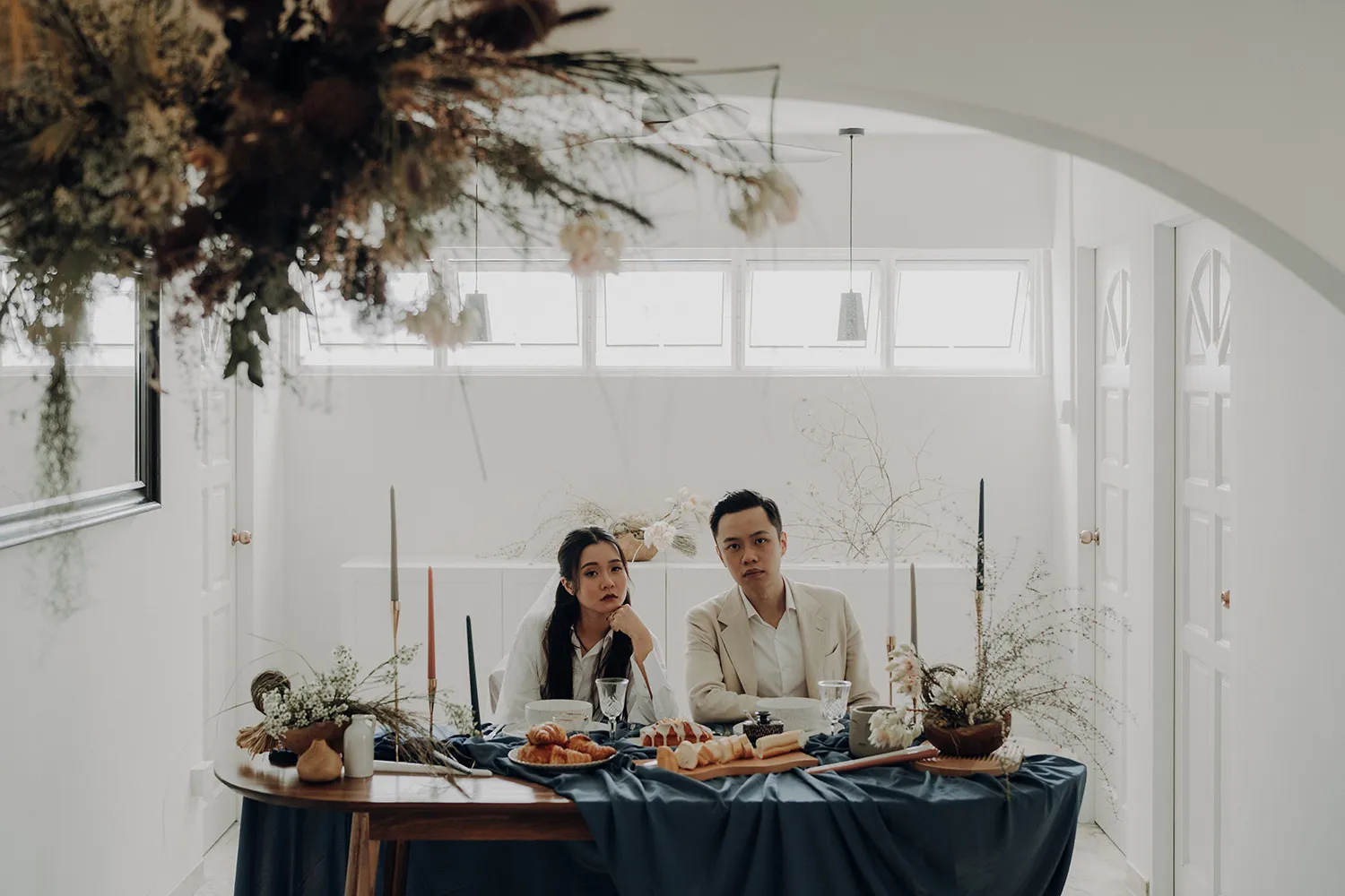 Juan Moley Photologue. Styling by Med Karlek. HDB styled shoot. theweddingnotebook.com