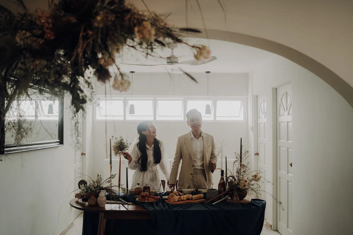 Juan Moley Photologue. Styling by Med Karlek. HDB styled shoot. theweddingnotebook.com