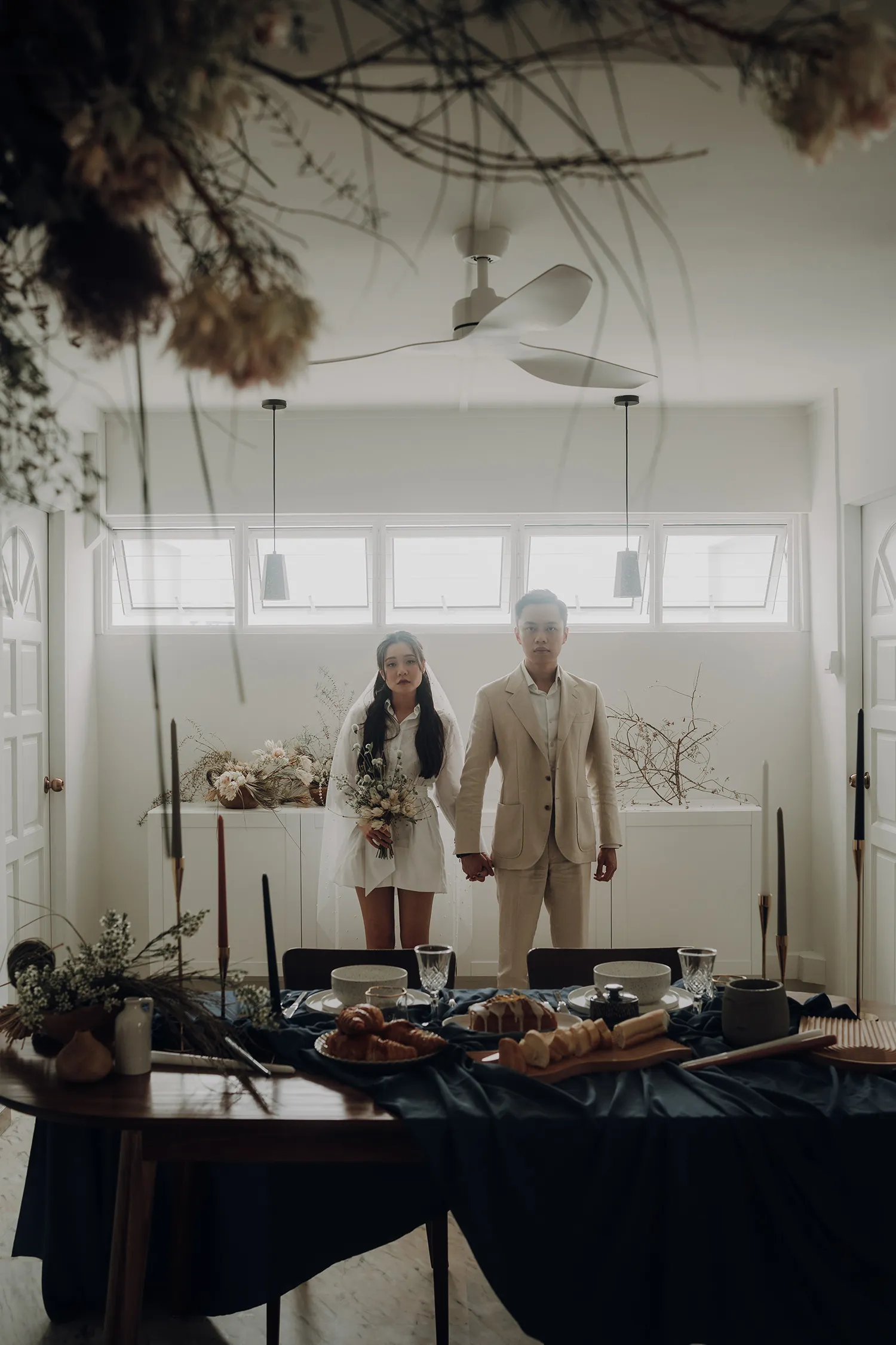 Juan Moley Photologue. Styling by Med Karlek. HDB styled shoot. theweddingnotebook.com