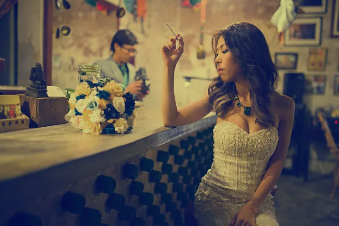 Photo by Cornelius Lim Photography. theweddingnotebook.com