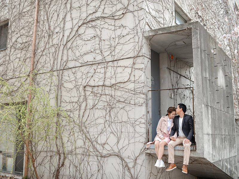 Sweet And Romantic Bridal Portrait In South Korea