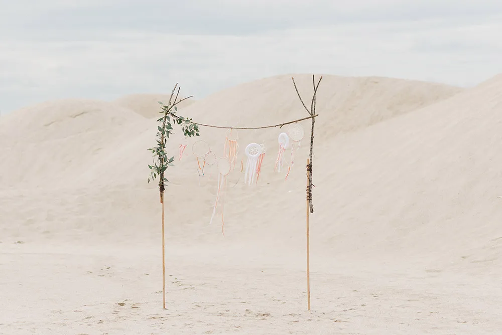 Sand dunes in Malaysia. Pantai Klebang, Malacca. Peter Herman Photography. theweddingnotebook.com
