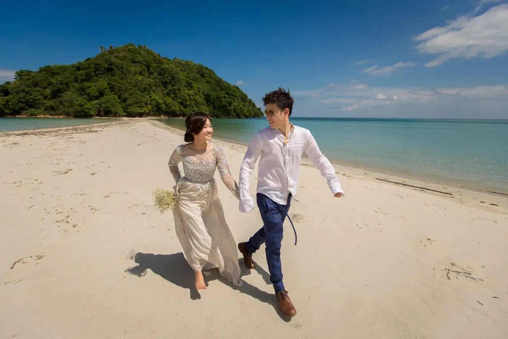 Bridal portraits in Sabah. Jon. C Photography