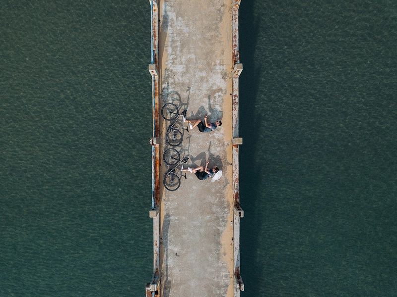 The Best Bicycle Adventure for Bridal Portraits at Dungun Terengganu