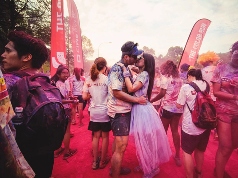 The Couple That Stole The Limelight At The Color Run Malaysia 2014
