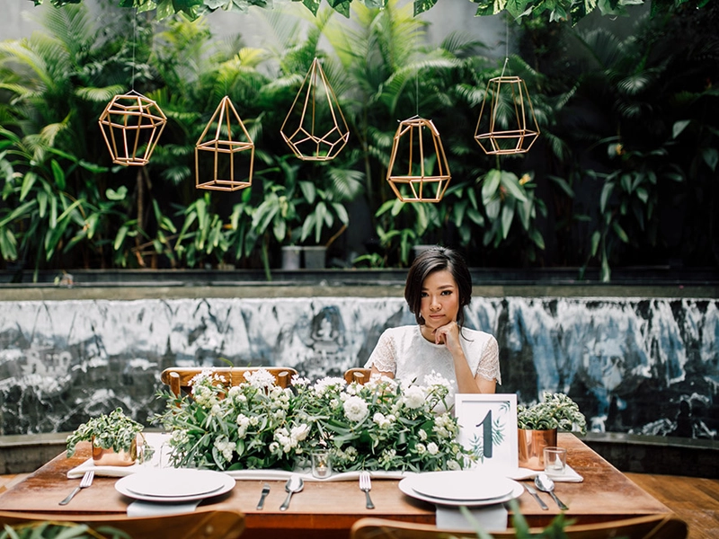 The Everything-Green Styled Shoot