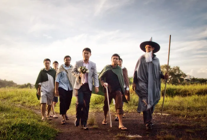 Lord of the Rings-Themed Wedding. Photography by Avior Pictures. theweddingnotebook.com