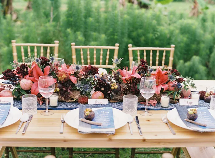 Photo by Brody Tan Photography. Styling by Bryan of Beautiful Gatherings. theweddingnotebook.com