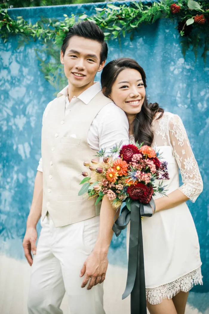 Photo by Brody Tan Photography. Styling by Bryan of Beautiful Gatherings. theweddingnotebook.com
