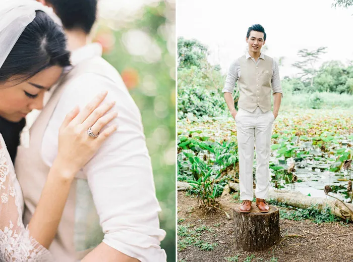 Photo by Brody Tan Photography. Styling by Bryan of Beautiful Gatherings. theweddingnotebook.com