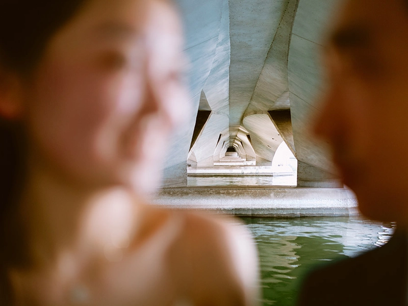 Urban Landscape Bridal Portraits in Singapore