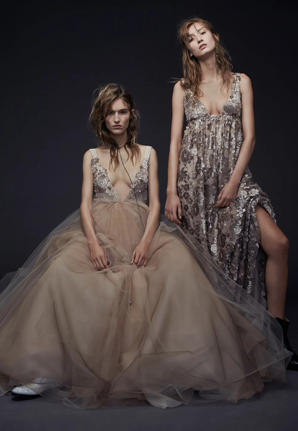 Penny and Paloma – Vera Wang Fall 2015 Collection. theweddingnotebook.com