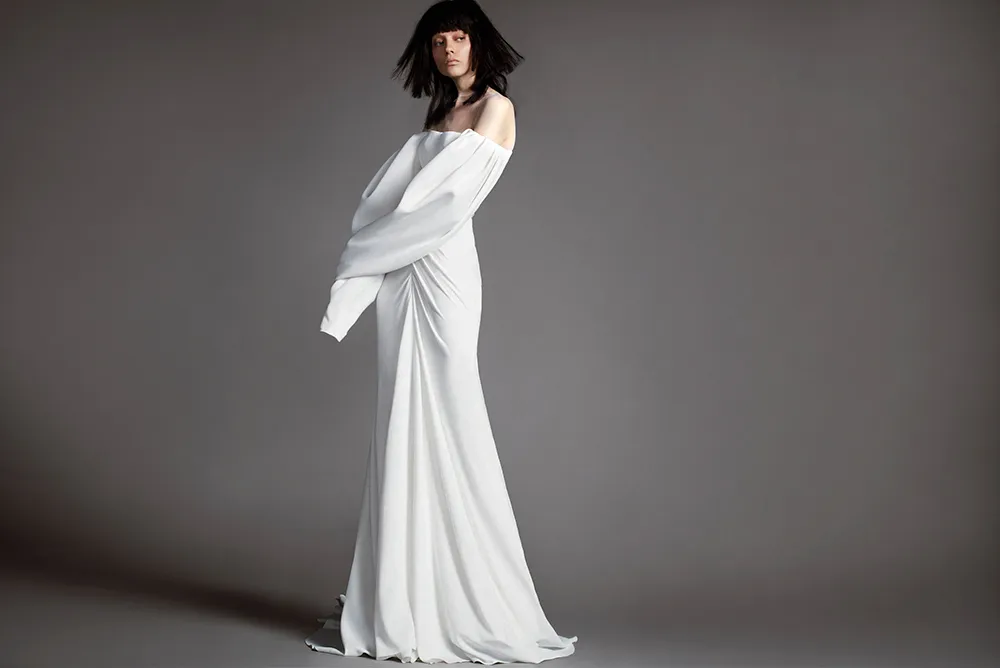 Delphine - Vera Wang Spring 2018 Bridal Collection. theweddingnotebook.com