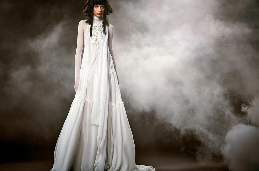 Clemence - Vera Wang Spring 2018 Bridal Collection. theweddingnotebook.com