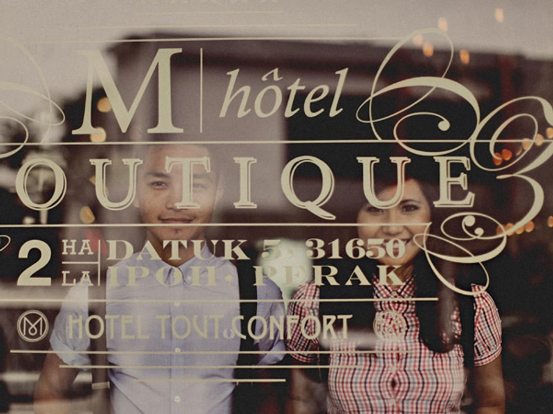 Vintage Bridal Shoot At The Whimsical M Boutique Hotel