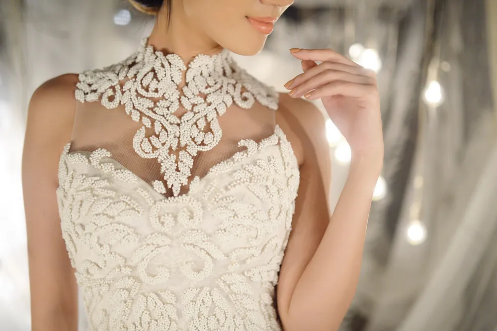Von Lazaro Bridal Collection. Photo by Jaja Lifestyle Photography. theweddingnotebook.com