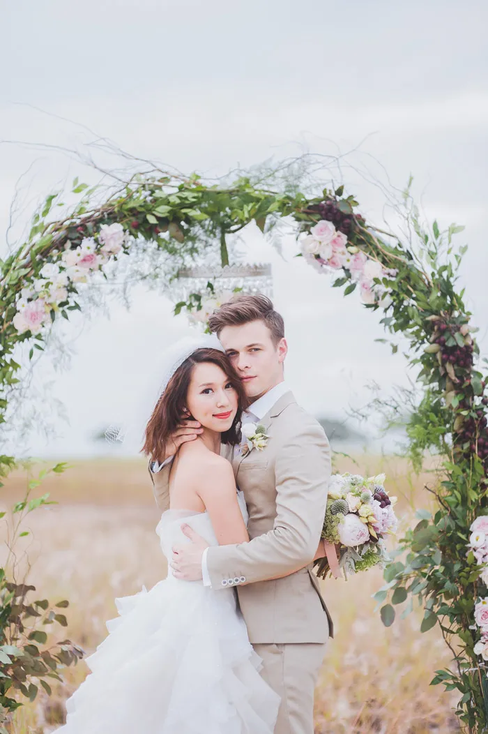 Multifolds Photography. Styling by Heaven In A Wild Flower. theweddingnotebook.com 