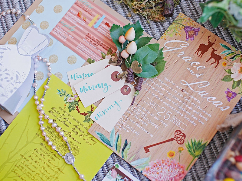 Whimsical Woodland Destination Wedding