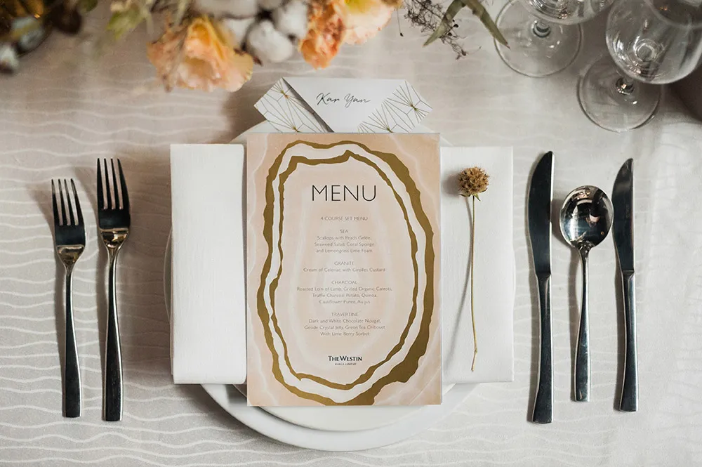 The Westin Kuala Lumpur The Slate Wedding. Photo by Inlight Photos. theweddingnotebook.com