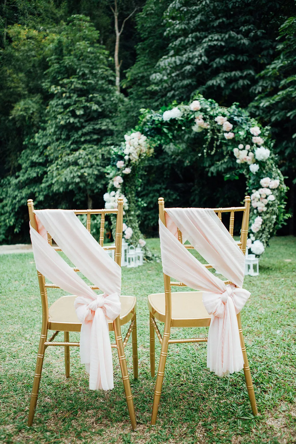 Wedding chairs. Photo by Fixer Photography. theweddingnotebook.com