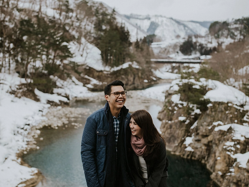 Winter Photoshoot in Kanazawa and Shirakawa-go