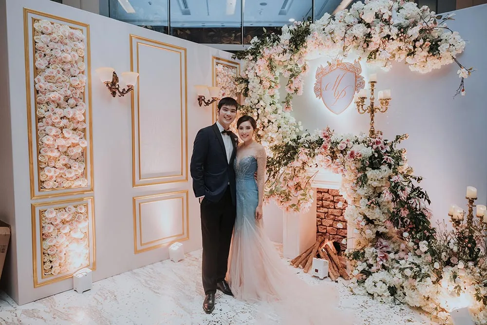 Flowers by Wishing Tree. MunKeat Photography. Planning by MY Wedding Planner. theweddingnotebook.com