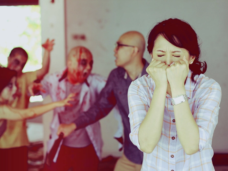 Zombie Apocalypse Bridal Portraits